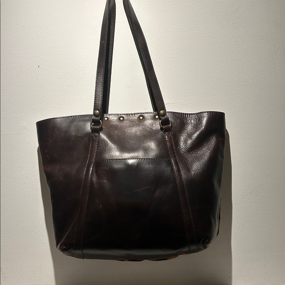 Patricia Nash Benvenuto Tote Leather Leopard - Picture 3 of 9